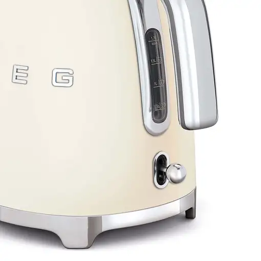 Smeg KLF03CREU tetera eléctrica 1,7 L 2400 W Crema de color