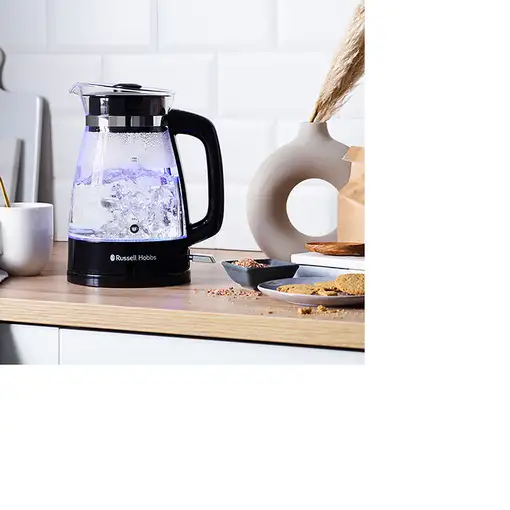 Russell Hobbs 26080-70 tetera eléctrica 1,7 L 2400 W Negro, Transparente