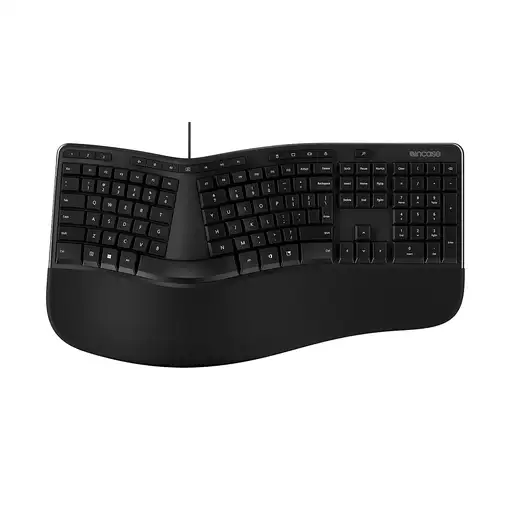 Incase Designed by Microsoft Ergonomic Keyboard teclado Oficina USB QWERTY Inglés