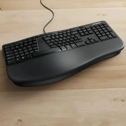 Incase Designed by Microsoft Ergonomic Keyboard teclado Oficina USB QWERTY Inglés