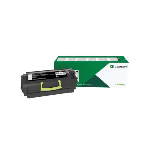 Lexmark 53B2H00 cartucho de tóner 1 pieza(s) Original Negro