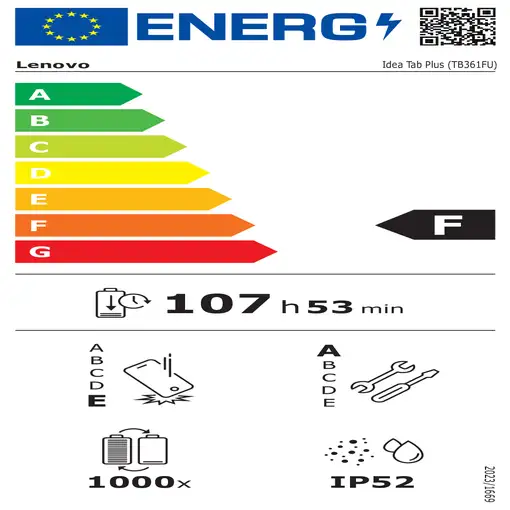 Tablet Lenovo Tab 12.1'' 12GB / 256GB Gris LENOVO