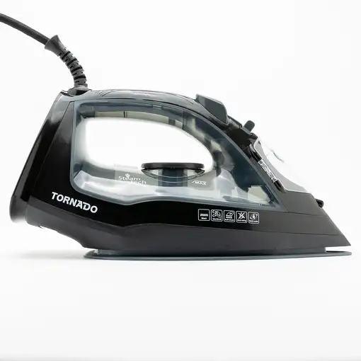 Plancha a vapor suela de cerámica 2000 W Negro TST-2000G TORNADO