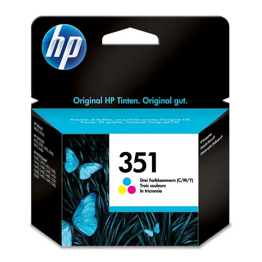 HP Cartucho de tinta original 351 Tri-color