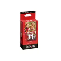 Lexmark N° 31 cartucho de tinta 1 Cartridge Original Rojo