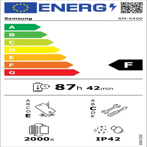 Tablet 10.9'' 6GB / 128GB Wifi Gris SAMSUNG