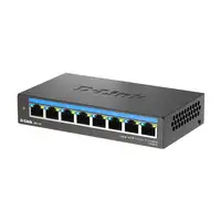 D-Link DMS-108 No administrado L2 2.5G Ethernet (100/1000/2500) Negro