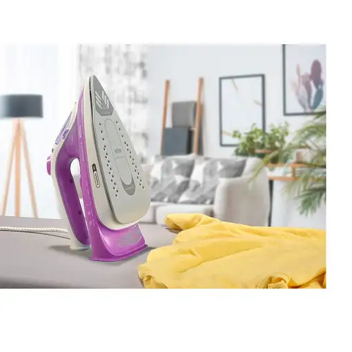 Braun FI 3124 Plancha vapor-seco Suela de cerámica 2400 W Púrpura