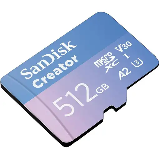 SanDisk Creator 512 GB MicroSDXC UHS-I Clase 10