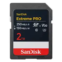 SanDisk Extreme PRO 2 TB SDXC UHS-I Clase 10