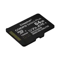 Kingston Technology 64GB micSDXC Canvas Select Plus Gen3 100R A1 (Adaptador de SD