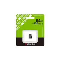 Kingston Technology 64GB micSDXC Canvas Select Plus Gen3 100R A1 (Adaptador de SD