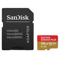 SanDisk Extreme PLUS 128 GB MicroSDXC Clase 10