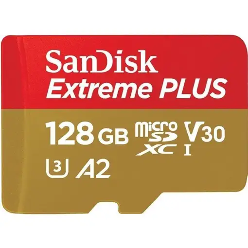 SanDisk Extreme PLUS 128 GB MicroSDXC Clase 10