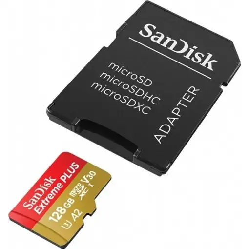 SanDisk Extreme PLUS 128 GB MicroSDXC Clase 10