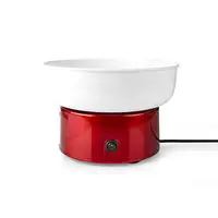 Nedis FCCM100FRD algodonera de azúcar Rojo, Blanco 500 W