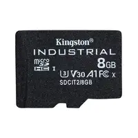 Kingston Technology Tarjeta 8GB microSDHC Industrial C10 A1 pSLC paquete individua