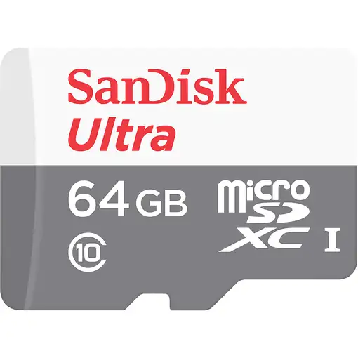 SanDisk Ultra MicroSDXC 64GB UHS-I + SD Adapter Clase 10