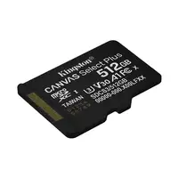 Kingston Technology 512GB microSDXC Canvas Select Plus Gen3 150MB/s A1