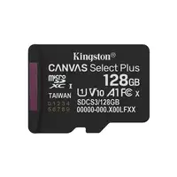 Kingston Technology 128GB micSDXC Canvas Select Plus Gen3 150R A1 (Adaptador de SD