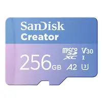 SanDisk Creator 256 GB MicroSDXC UHS-I Clase 10