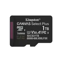 Kingston Technology 1TB micSDXC Canvas Select Plus Gen3 150R A1 (Adaptador de SD n