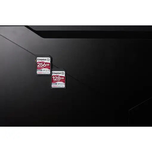 Kingston Technology 128GB Canvas React Plus SDXC UHS-II 300R/260W U3 V90 for Full