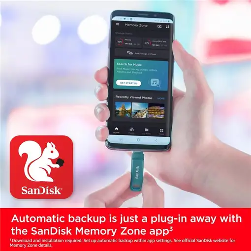 SanDisk Ultra Dual Drive Go USB 256GB unidad flash USB USB Type-A / USB Type-C 3.2
