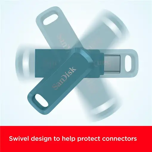 SanDisk Ultra Dual Drive Go USB 256GB unidad flash USB USB Type-A / USB Type-C 3.2
