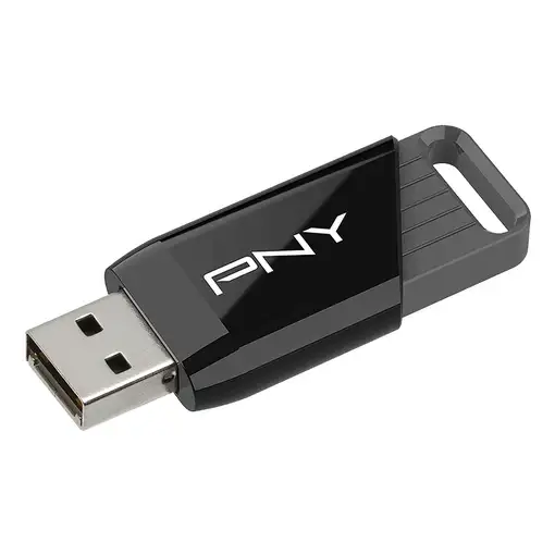 PNY Attaché X unidad flash USB 64 GB USB tipo A 3.2 Gen 1 (3.1 Gen 1) Negro