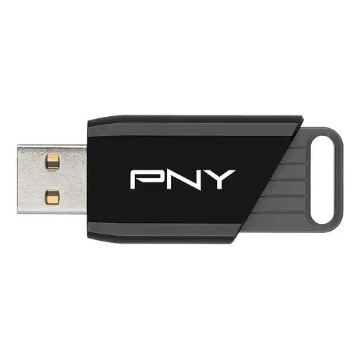 PNY Attaché X unidad flash USB 64 GB USB tipo A 3.2 Gen 1 (3.1 Gen 1) Negro