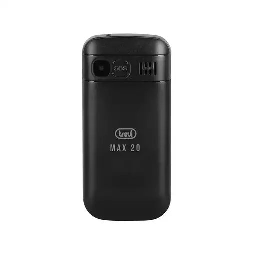 Trevi Max 20 4,5 cm (1.77\) 160 g Negro Teléfono para personas mayores