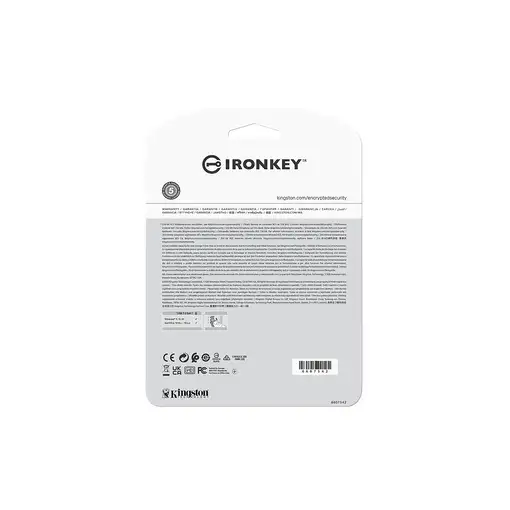 Kingston Technology IronKey 64GB Vault Privacy 50 cifrado AES-256, FIPS 197