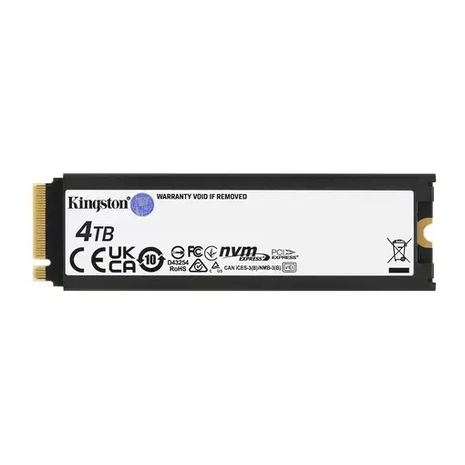Kingston Technology 4000G RENEGADE PCIe 4.0 NVMe SSD W/ Difusor térmico
