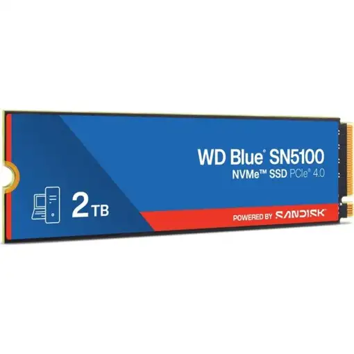 Western Digital WD Blue SN5100 2 TB M.2 PCI Express 4.0 NVMe QLC 3D