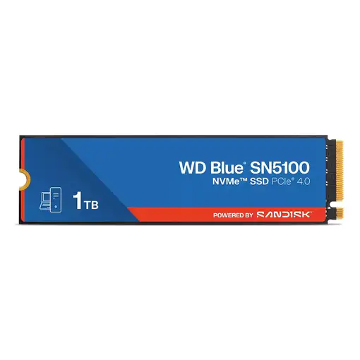 Western Digital WD Blue SN5100 1 TB M.2 PCI Express 4.0 NVMe QLC 3D NAND Western Digital WD Blue SN5100 1 TB M.2 PCI Express 4.0 NVMe QLC 3D NAND
