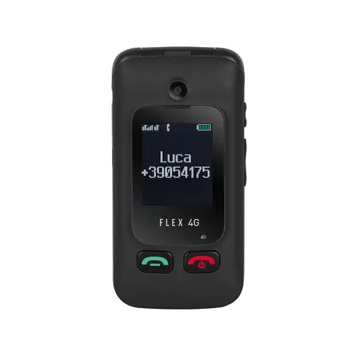 Trevi FLEX PLUS 90 4G 6,1 cm (2.4\) 300 g Negro Teléfono para personas mayores