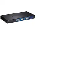 Trendnet TEG-30284 switch Gestionado Gigabit Ethernet (10/100/1000) 1U Negro