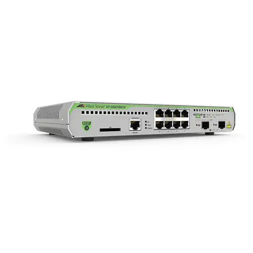Allied Telesis AT-GS970M/10-50 Gestionado L3 Gigabit Ethernet (10/100/1000) Energí Allied Telesis AT-GS970M/10-50 Gestionado L3 Gigabit Ethernet (10/100/1000) Energí