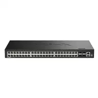 D-Link DGS-1530-52/E switch Gestionado L2 Gigabit Ethernet (10/100/1000) Negro