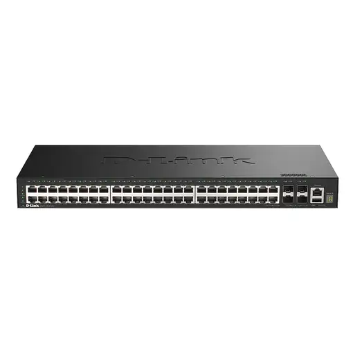 D-Link DGS-1530-52/E switch Gestionado L2 Gigabit Ethernet (10/100/1000) Negro