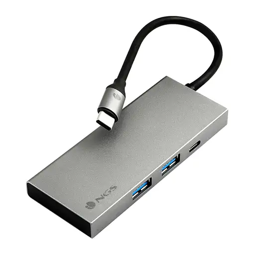 Adaptador multipuerto USB-C con USB3.0, USB-C con carga PD, HDMI, NGS