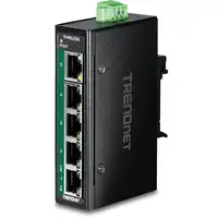 Trendnet TI-PELC50 switch No administrado Fast Ethernet (10/100) Energía sobre Eth