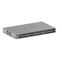 NETGEAR GS752TX Gestionado Gigabit Ethernet (10/100/1000) 1U Gris