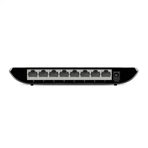 TP-Link TL-SG1008D switch No administrado Gigabit Ethernet (10/100/1000) Negro