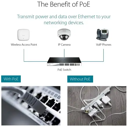 D-Link DGS-1210-28MP switch Gestionado L2 Gigabit Ethernet (10/100/1000) Energía s
