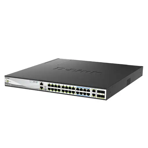 D-Link DMS-3130-30TS Gestionado L3 10G Ethernet (100/1000/10000) Negro