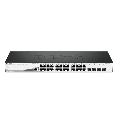 D-Link DGS-1210-28/ME Gestionado L2 Gigabit Ethernet (10/100/1000) 1U Negro