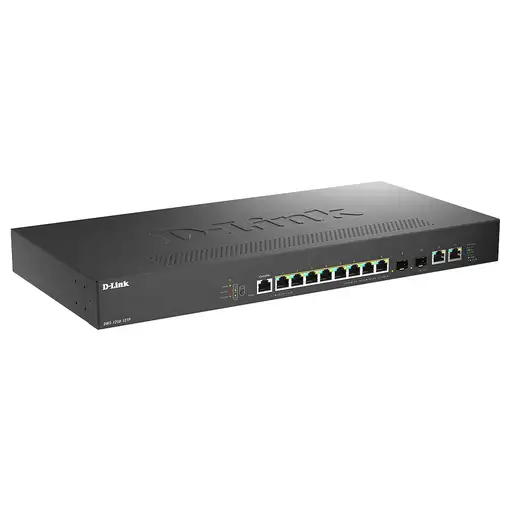 D-Link DMS-1250-12TP/E switch Gestionado 2.5G Ethernet (100/1000/2500) Energía sob
