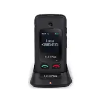 Trevi Flex Plus 55 6,1 cm (2.4\) Negro Teléfono para personas mayores